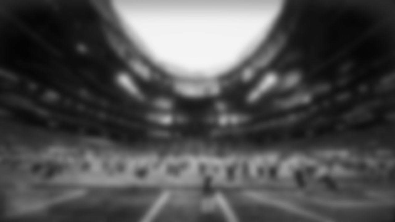 The Tennessee Titans versus the Atlanta Falcons at Mercedes Benz Stadium on August 13, 2021 in Atlanta, Georgia. Photo By Donald Page/Tennessee Titans