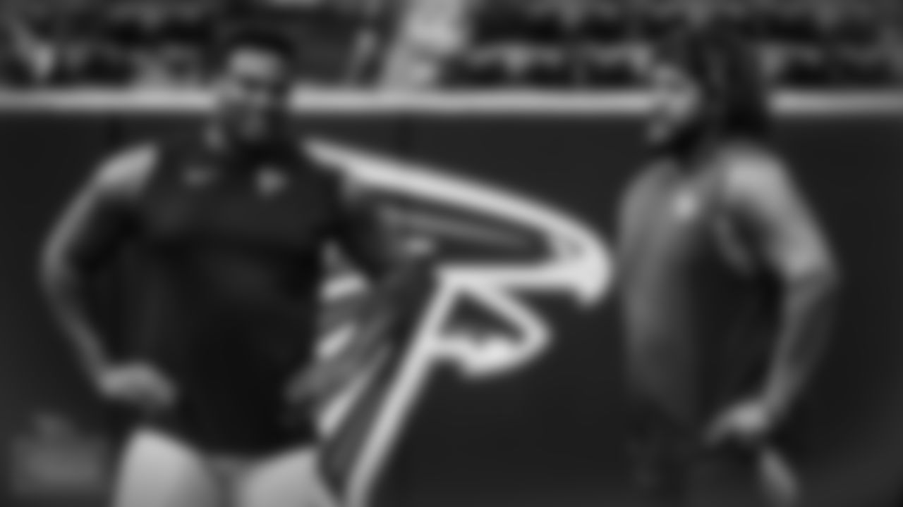 The Tennessee Titans versus the Atlanta Falcons at Mercedes Benz Stadium on August 13, 2021 in Atlanta, Georgia. Photo By /Tennessee Titans