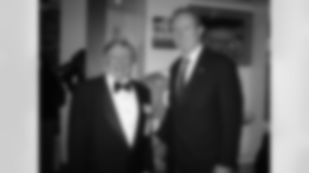 Joe Browne with the NFL joined Bud Adams at the Tennessee Sports Hall of Fame induction.
