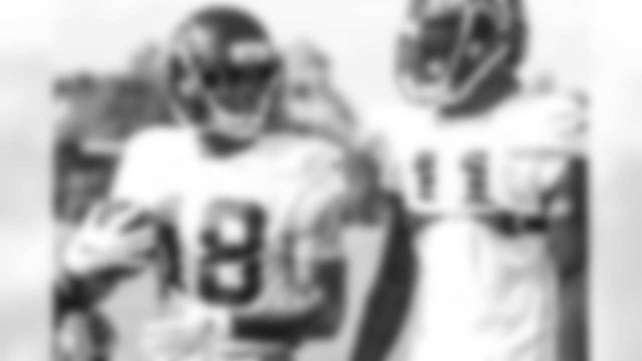 WR Calvin Ridley, WR Julio Jones
Atlanta Falcons/ Kara Durrette