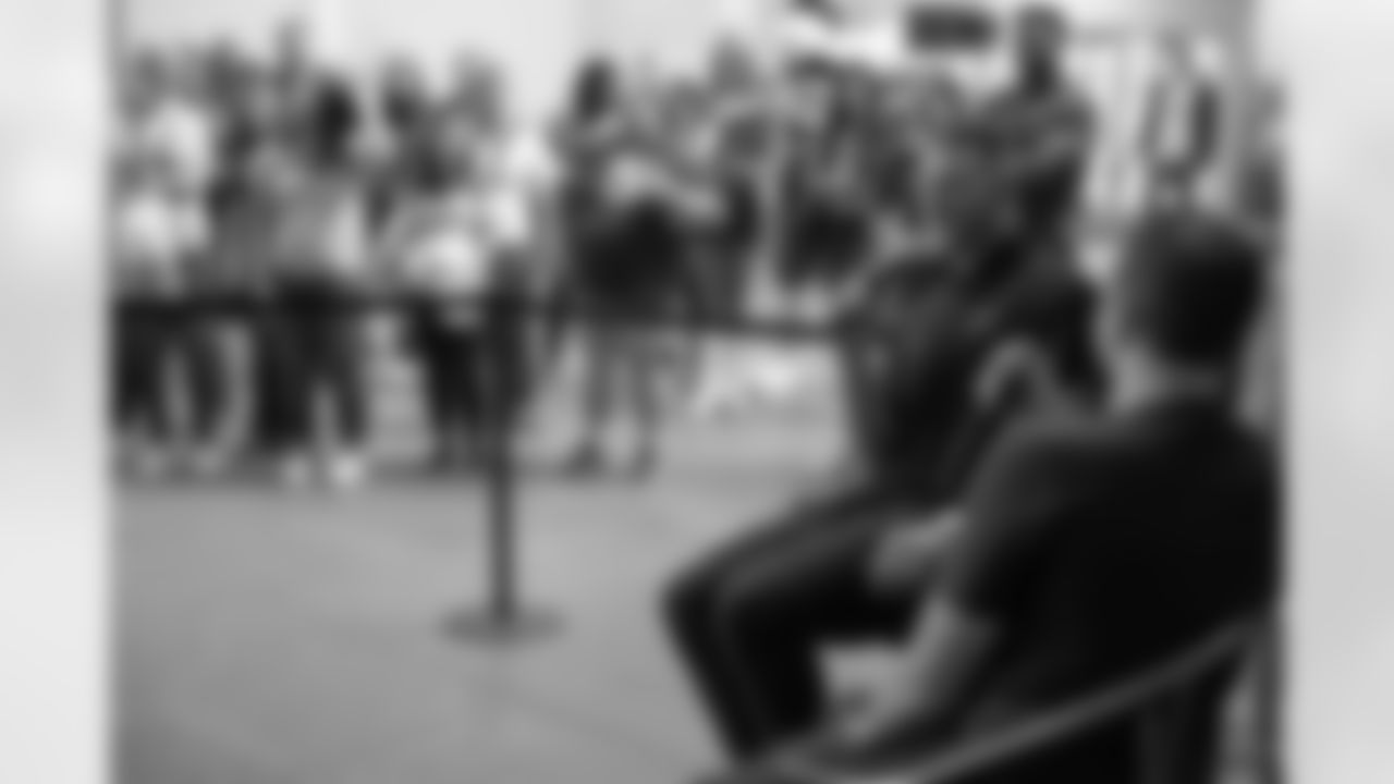 An image from September 7, 2018 of the Fan Rally held at U.S. Bank Plaza in Minneapolis, Minnesota.