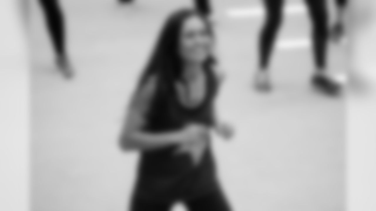 An image from October 10, 2018 of the Zumba Workout Wednesday at the Training HAUS in Eagan, Minnesota.