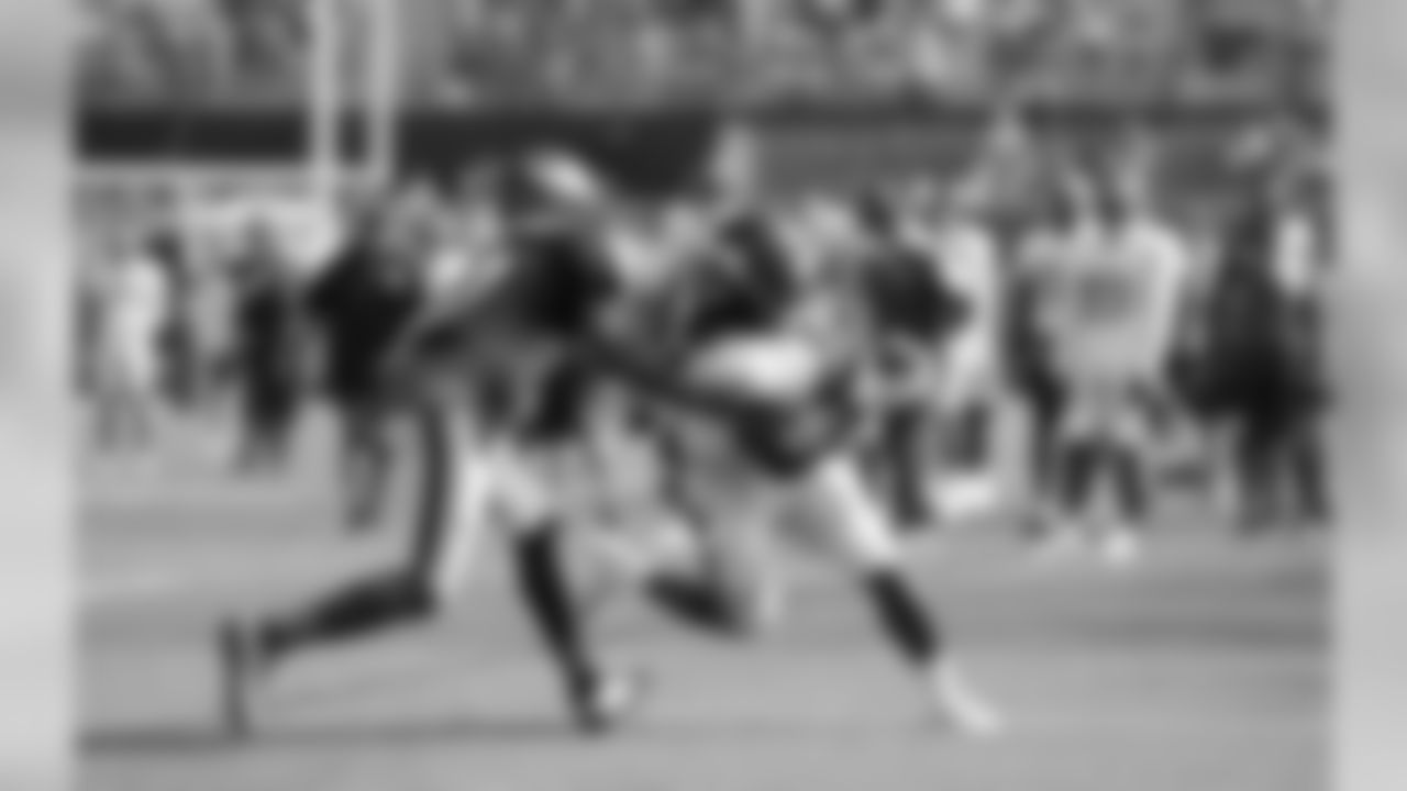 An image from the August 3, 2018 training camp practice at TCO Stadium in Eagan, MN.
