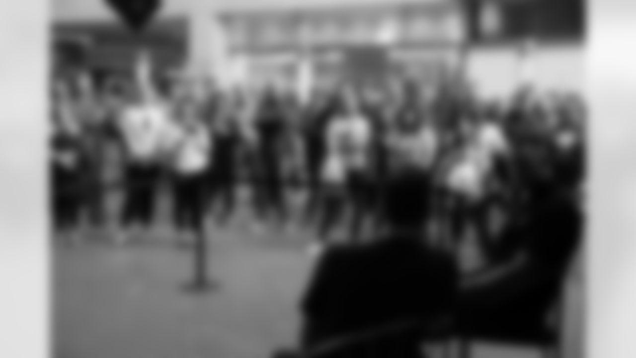 An image from September 7, 2018 of the Fan Rally held at U.S. Bank Plaza in Minneapolis, Minnesota.