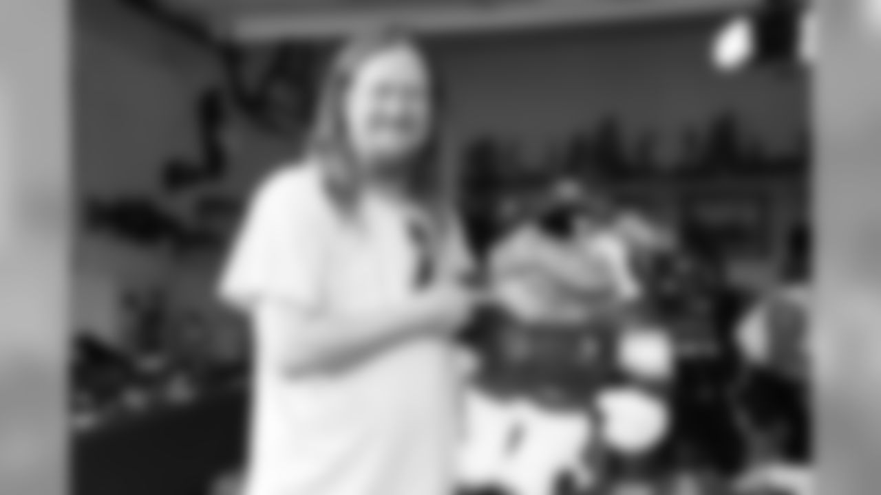 Sam Howell | Minneapolis - "This is a bulldog that I won at the State Fair, but I had to have Bud sign it. It's for the wife of a friend of mine. She can't be here. She's going to be squeezing this during pivotal points of games this season, and hopefully that will relieve some stress."