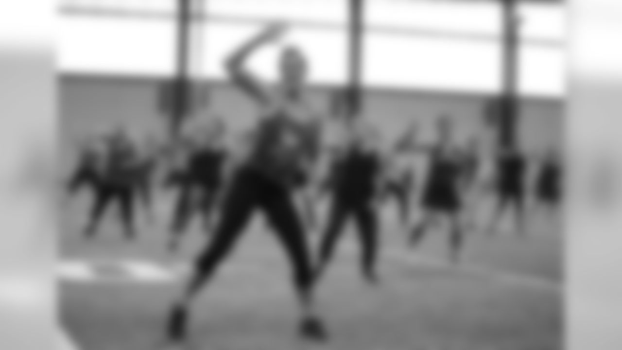 An image from July 18, 2018 of the Workout Wednesday Zumba session held at TCO Performance Center in Eagan, MN.