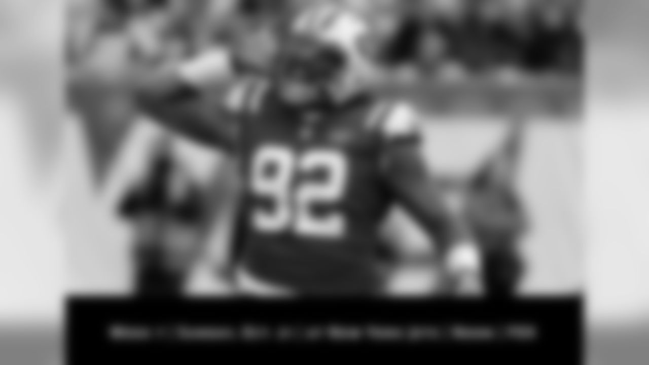 Jets defensive tackle Leonard Williams has 12 career sacks in three seasons since being the sixth overall pick in 2015.