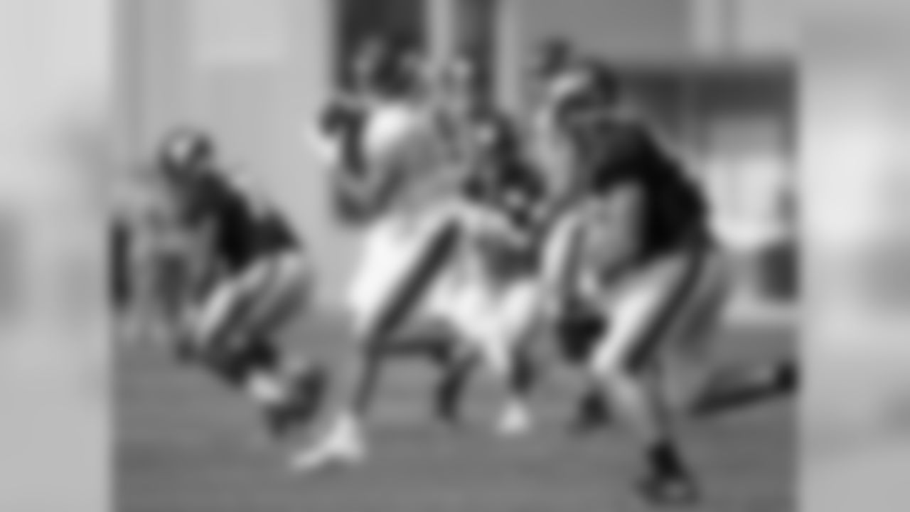 An image from the August 3, 2018 training camp practice at TCO Stadium in Eagan, MN.