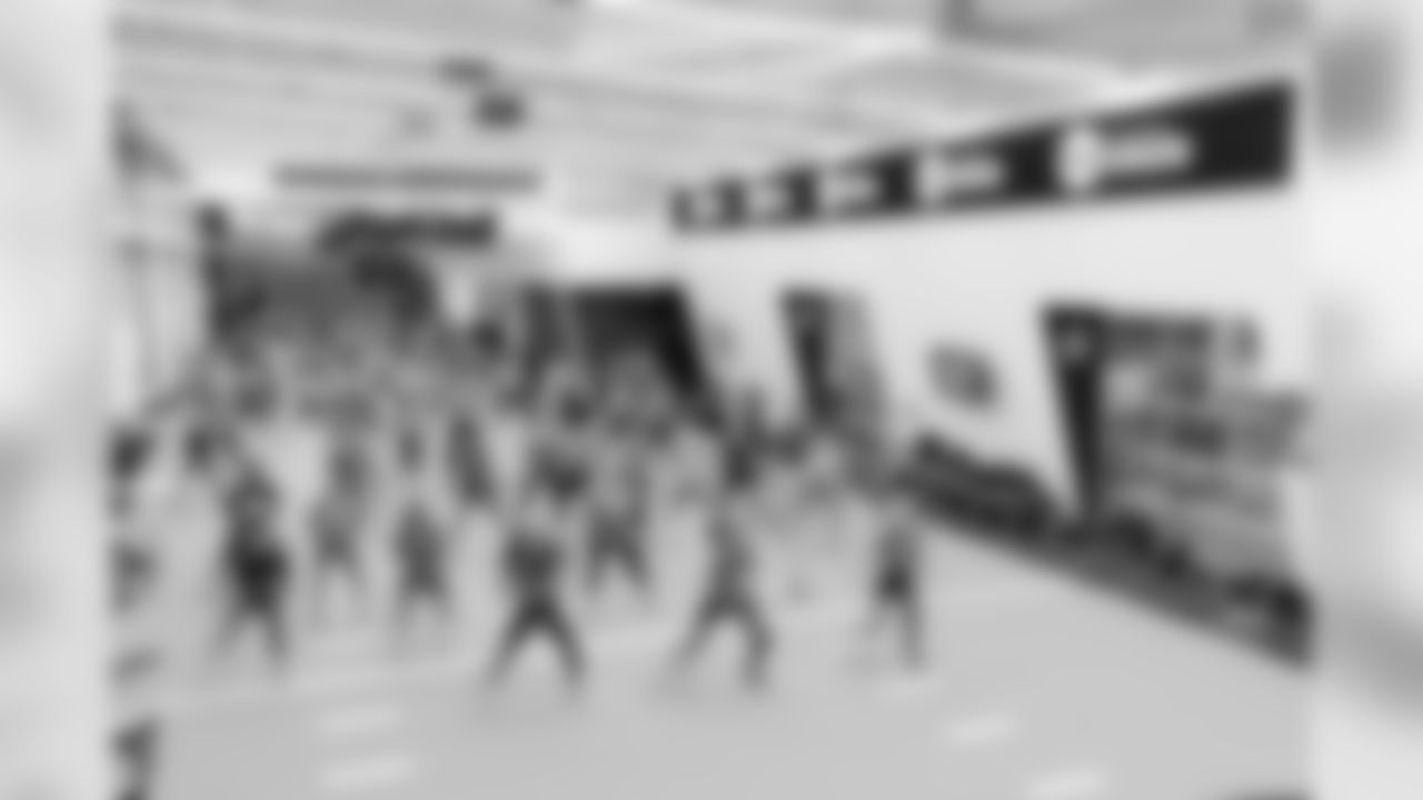 An image from October 10, 2018 of the Zumba Workout Wednesday at the Training HAUS in Eagan, Minnesota.