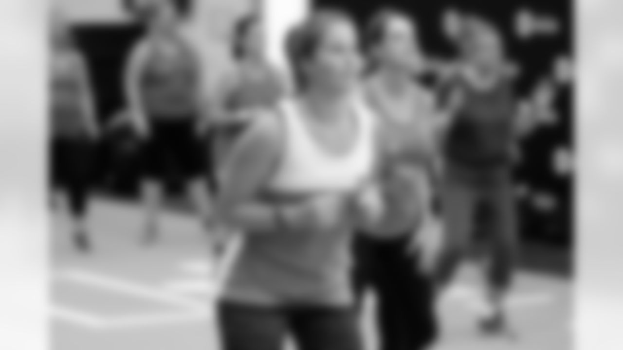 An image from October 10, 2018 of the Zumba Workout Wednesday at the Training HAUS in Eagan, Minnesota.