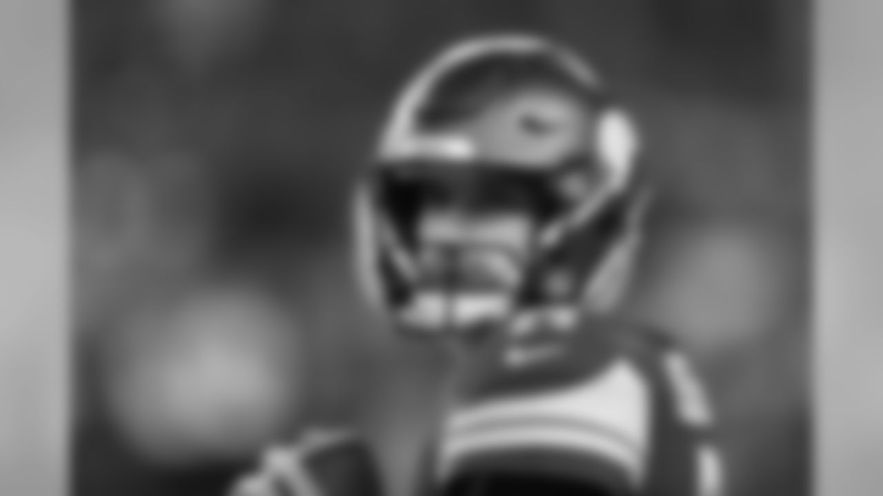 Minnesota Vikings quarterback Kirk Cousins warms up before an NFL football game against the Washington Redskins, Thursday, Oct. 24, 2019, in Minneapolis. (AP Photo/Charlie Neibergall)