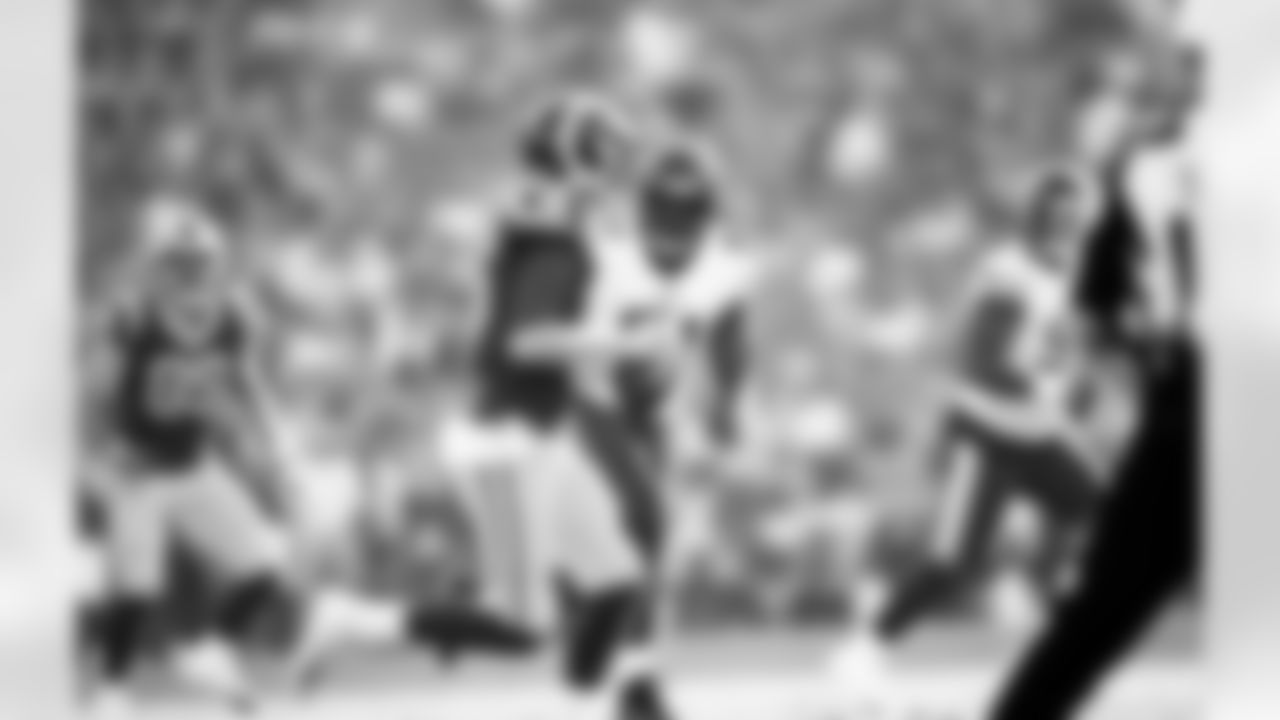 An image from September 27, 2018 regular season away game against the Los Angeles Rams. The Vikings lost 31-38.
