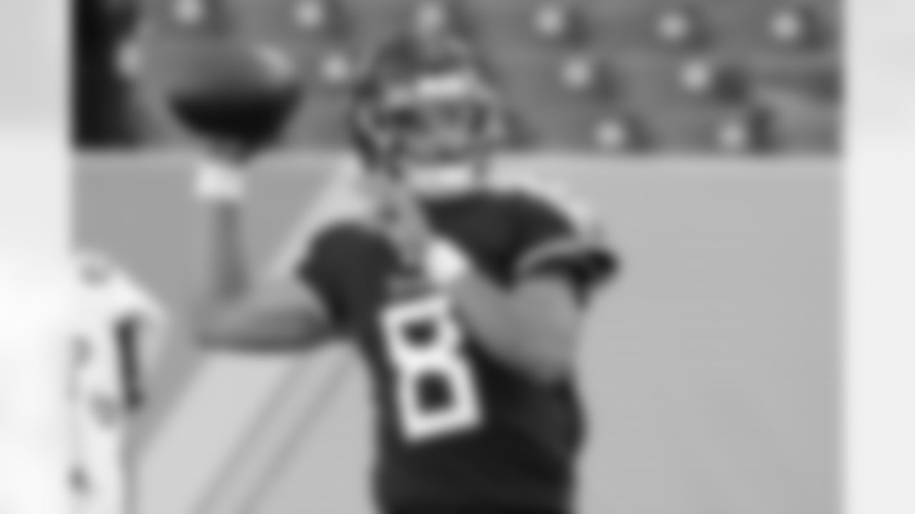 Tennessee Titans quarterback Marcus Mariota warms up before a preseason NFL football game between the Titans and the Minnesota Vikings Thursday, Aug. 30, 2018, in Nashville, Tenn. (AP Photo/Mark Zaleski)
