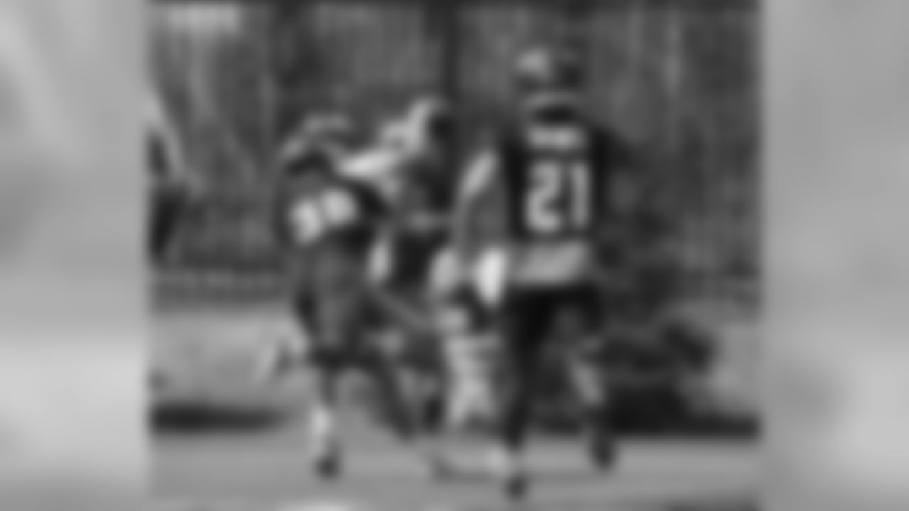 An image from the May 5, 2018 Rookie Minicamp practice.