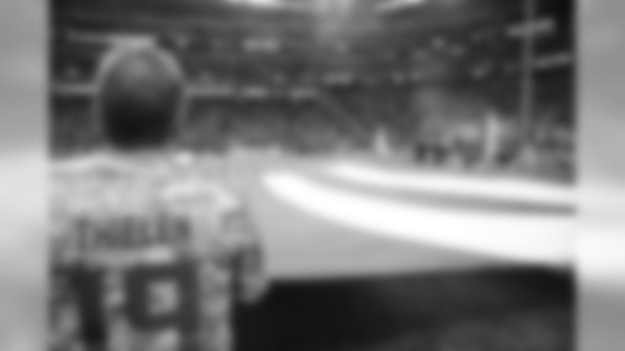 An image from November 4, 2018 regular season home game against the Detroit Lions. The Vikings won 24-9.