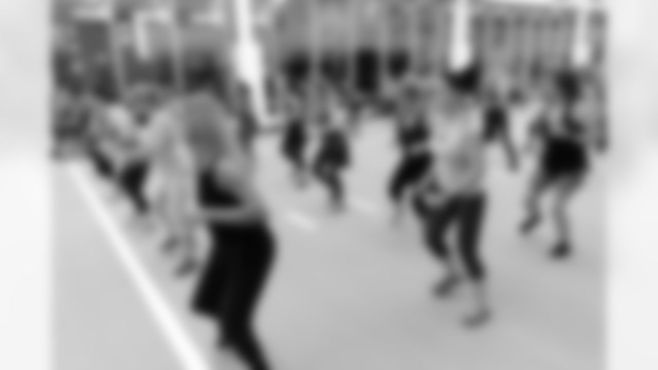 An image from October 10, 2018 of the Zumba Workout Wednesday at the Training HAUS in Eagan, Minnesota.