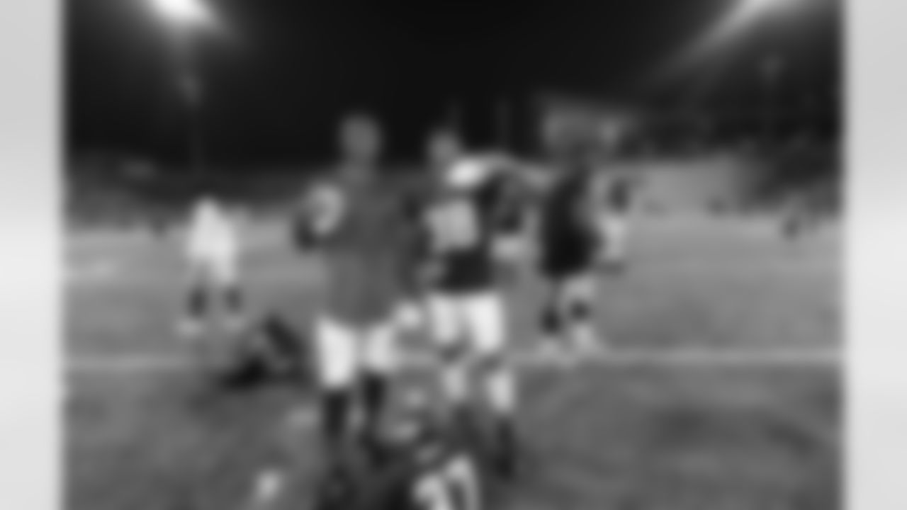 An image from the August 4, 2018 training camp night practice at TCO Stadium in Eagan, MN.