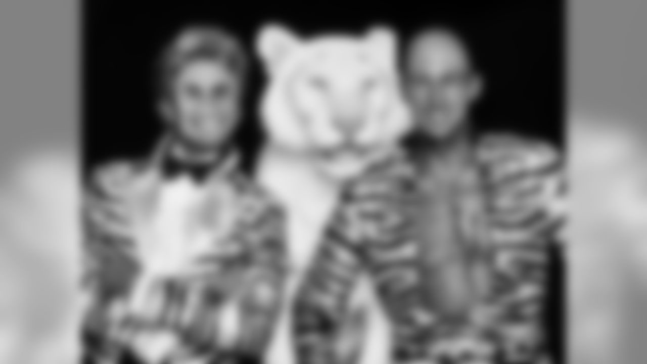 PA and Wobby as Siegfried and Roy