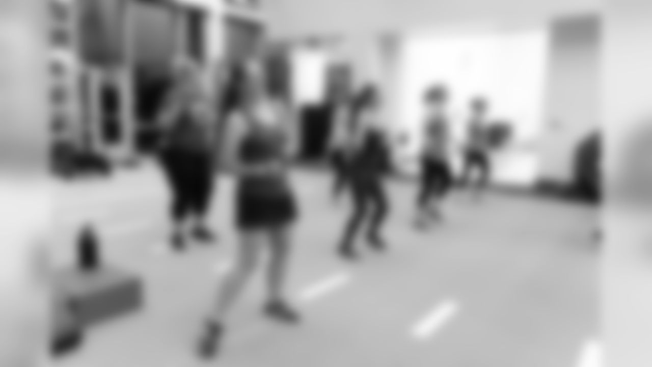 An image from October 10, 2018 of the Zumba Workout Wednesday at the Training HAUS in Eagan, Minnesota.