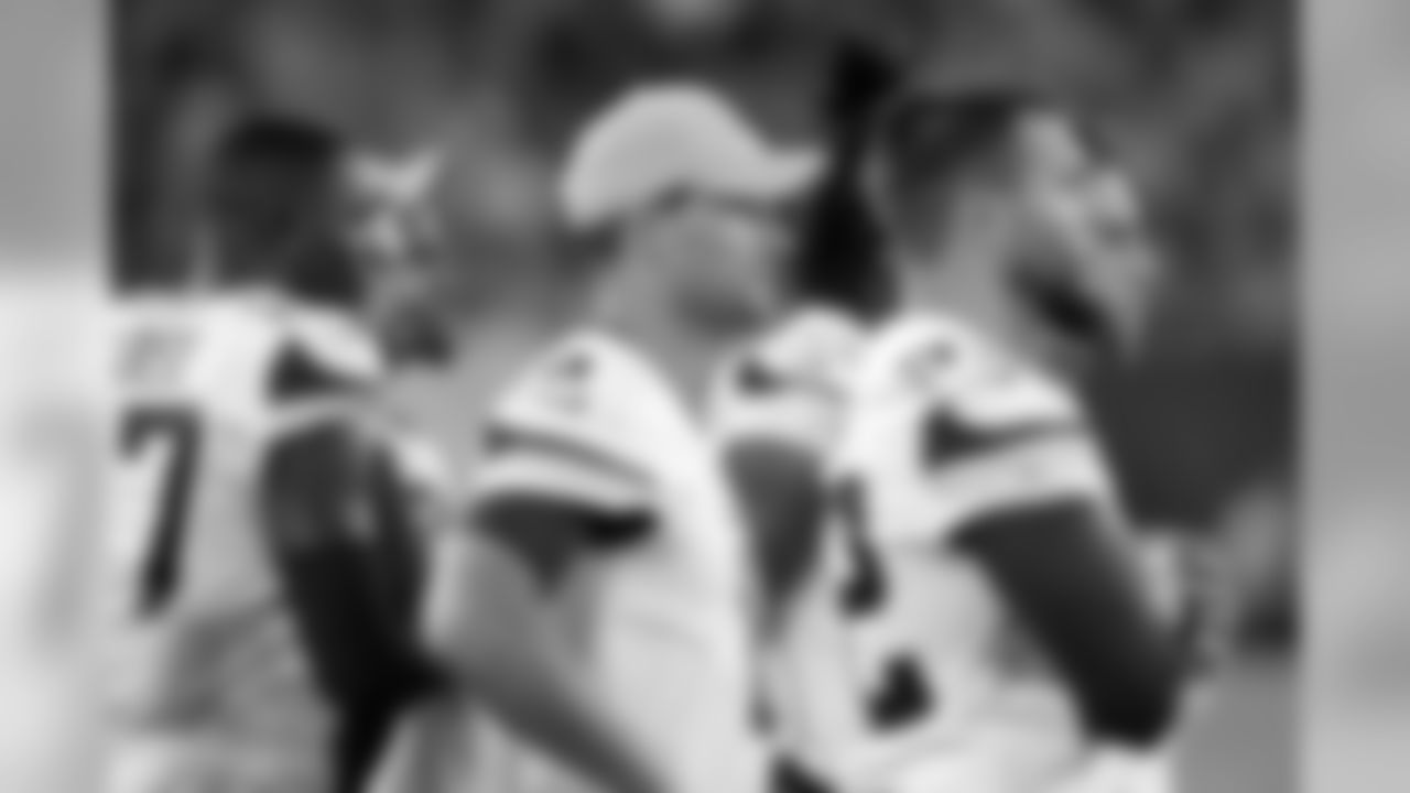 Minnesota Vikings quarterback Kirk Cousins (8) watches from the sideline in the first half of a preseason NFL football game against the Tennessee Titans Thursday, Aug. 30, 2018, in Nashville, Tenn. (AP Photo/Mark Zaleski)