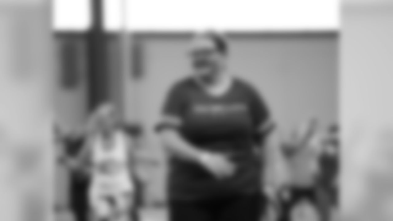 An image from July 18, 2018 of the Workout Wednesday Zumba session held at TCO Performance Center in Eagan, MN.