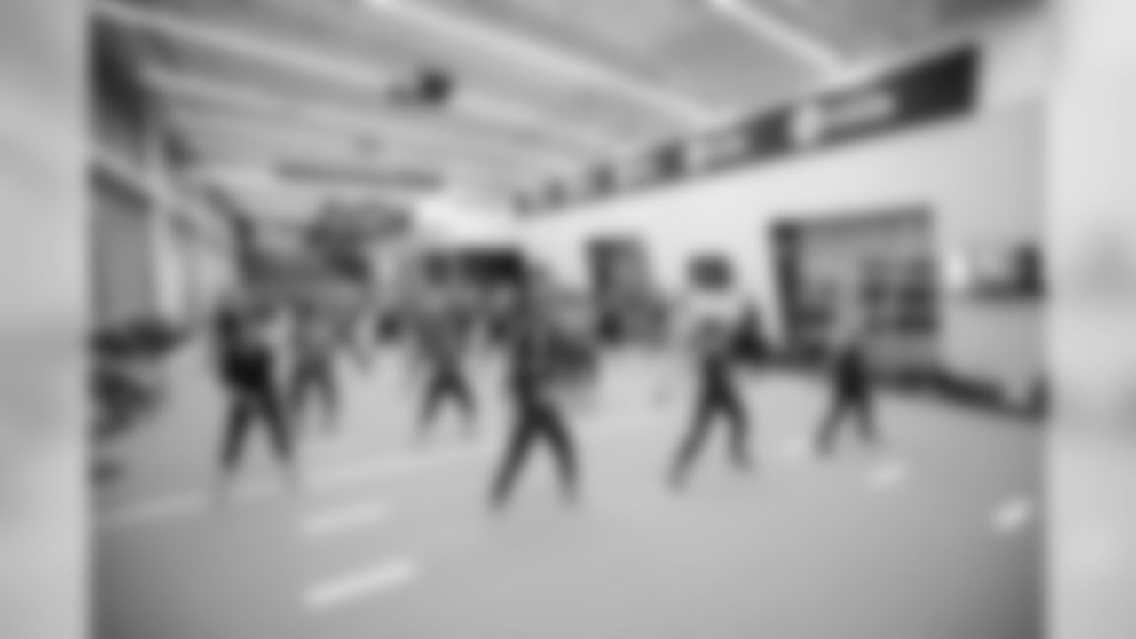 An image from October 10, 2018 of the Zumba Workout Wednesday at the Training HAUS in Eagan, Minnesota.