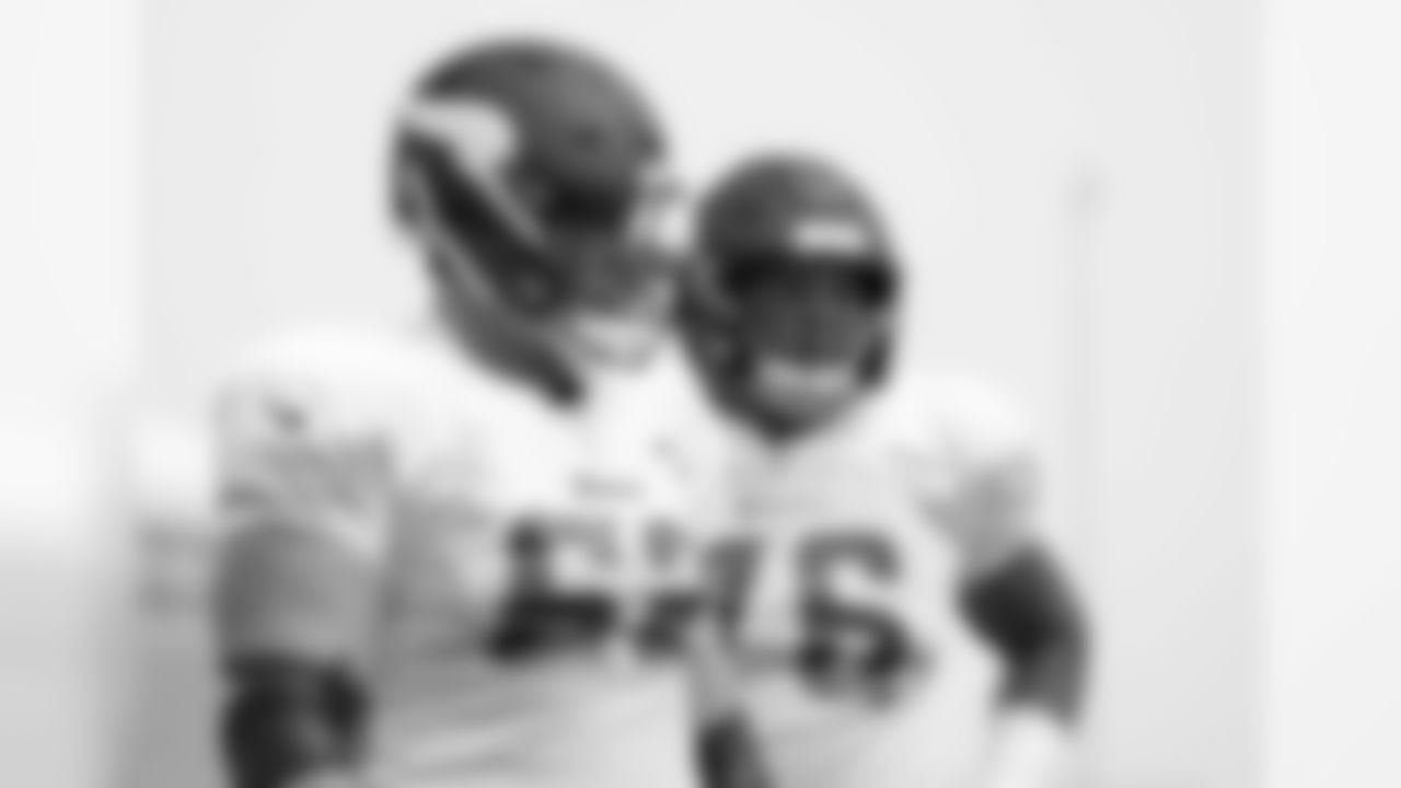 An image from the August 3, 2018 training camp practice at TCO Stadium in Eagan, MN.