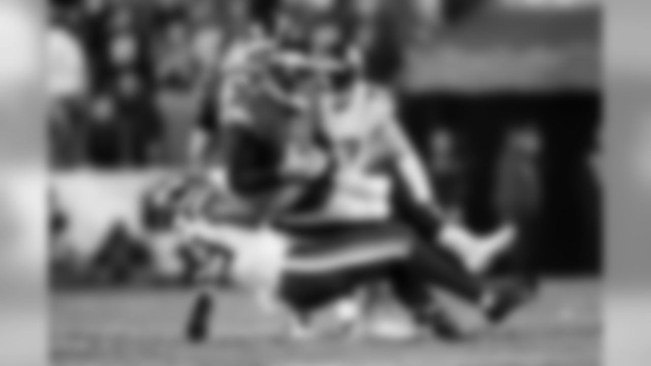 An image from the Jan. 21, 2018 NFC Championship playoff away game against the Philadelphia Eagles. The Vikings lost 7-38.