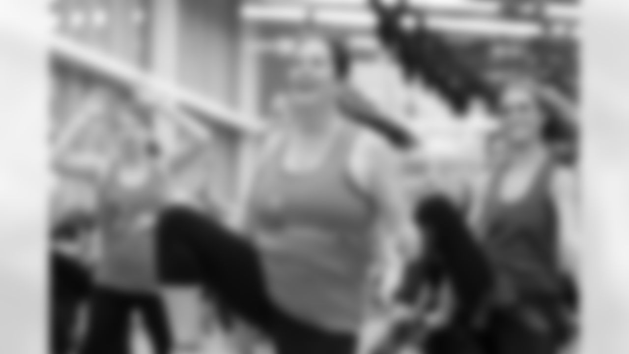 An image from October 10, 2018 of the Zumba Workout Wednesday at the Training HAUS in Eagan, Minnesota.