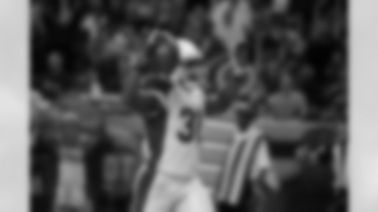 Johnson joins Gale Sayers as the second player in NFL history to have four receiving touchdowns, four rushing touchdowns, and a kickoff return touchdown in his rookie season in the NFL.