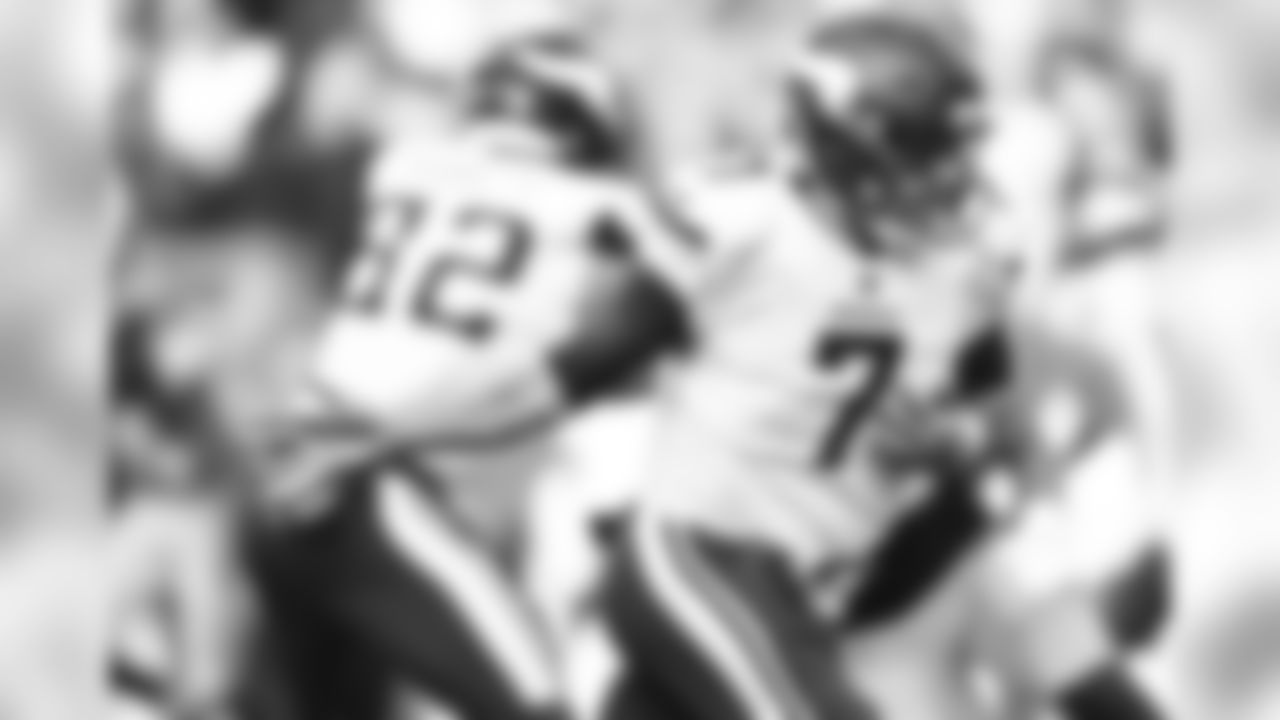 An image from the Nov. 12, 2017 regular season away game against the Washington Redskins. The Vikings won 38-30.An image from the Nov. 12, 2017 regular season away game against the Washington Redskins. The Vikings won 38-30.