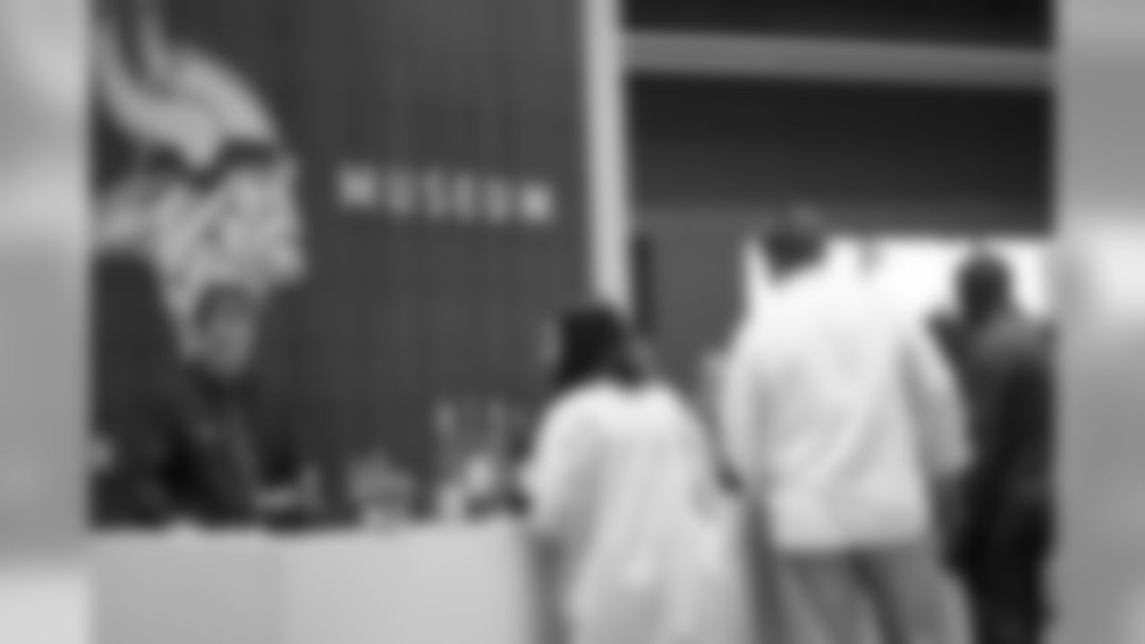 An image from July 20, 2018 of the Vikings Museum legends opening held at TCO Performance Center in Eagan, MN.