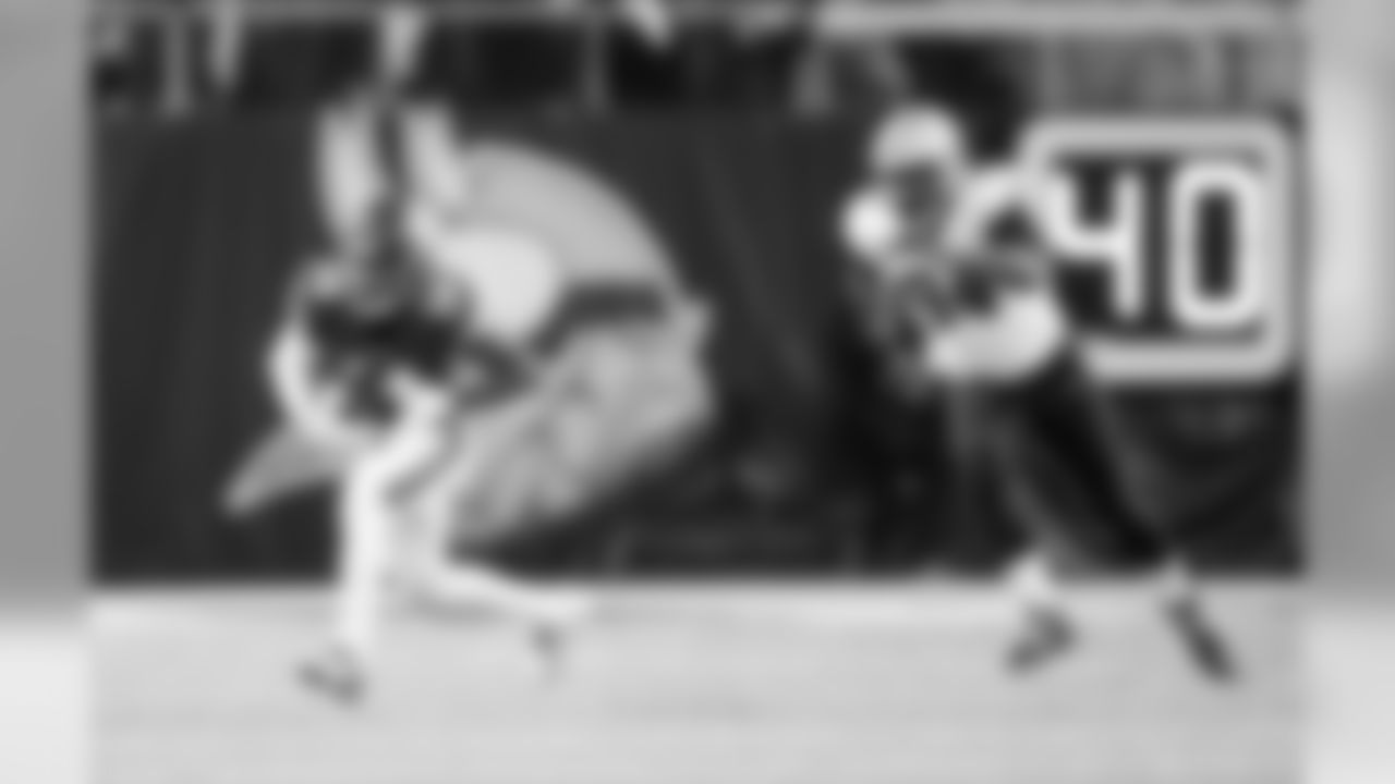 An image from the Jan. 14, 2018 divisional playoff game against the New Orleans Saints. The Vikings won 29-24.