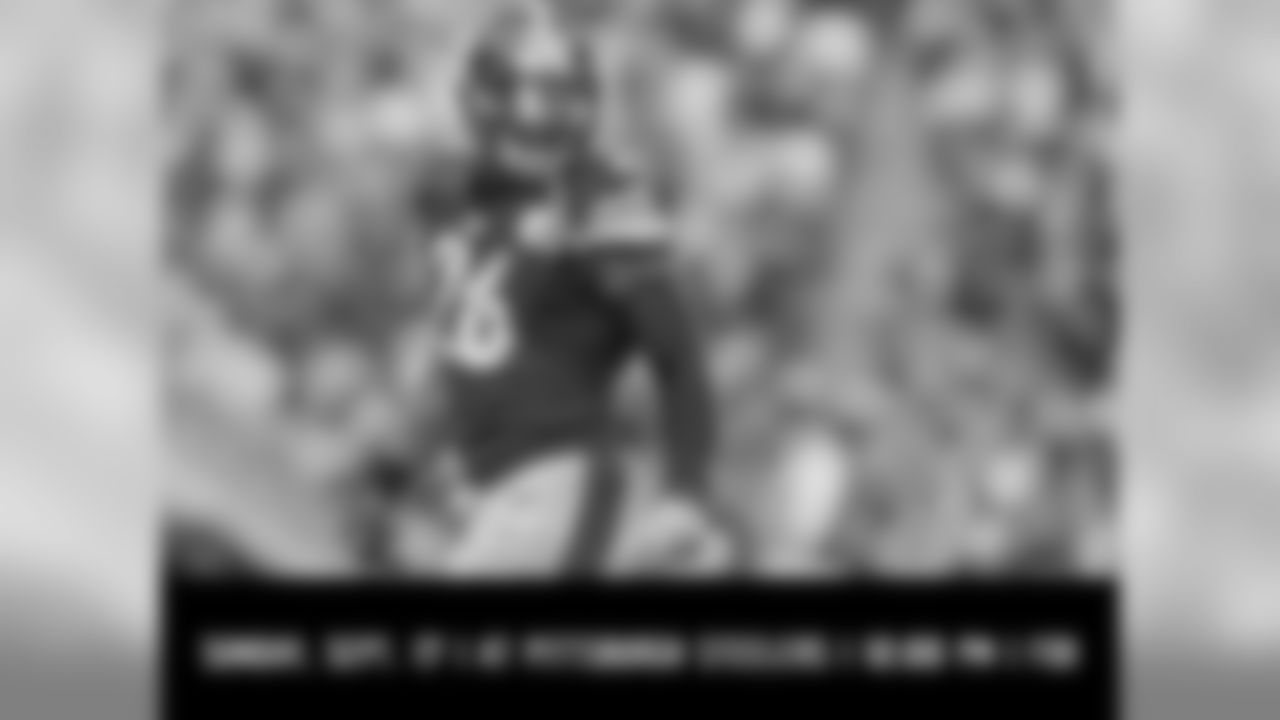 RB Le'Veon Bell ran for 1,226 yards, seven touchdowns and had 75 receptions in 2016.