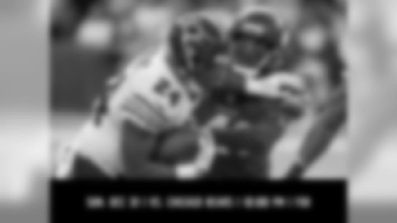 RB Jordan Howard broke the Bears rookie franchise record with 1,313 rushing yards in 2016.