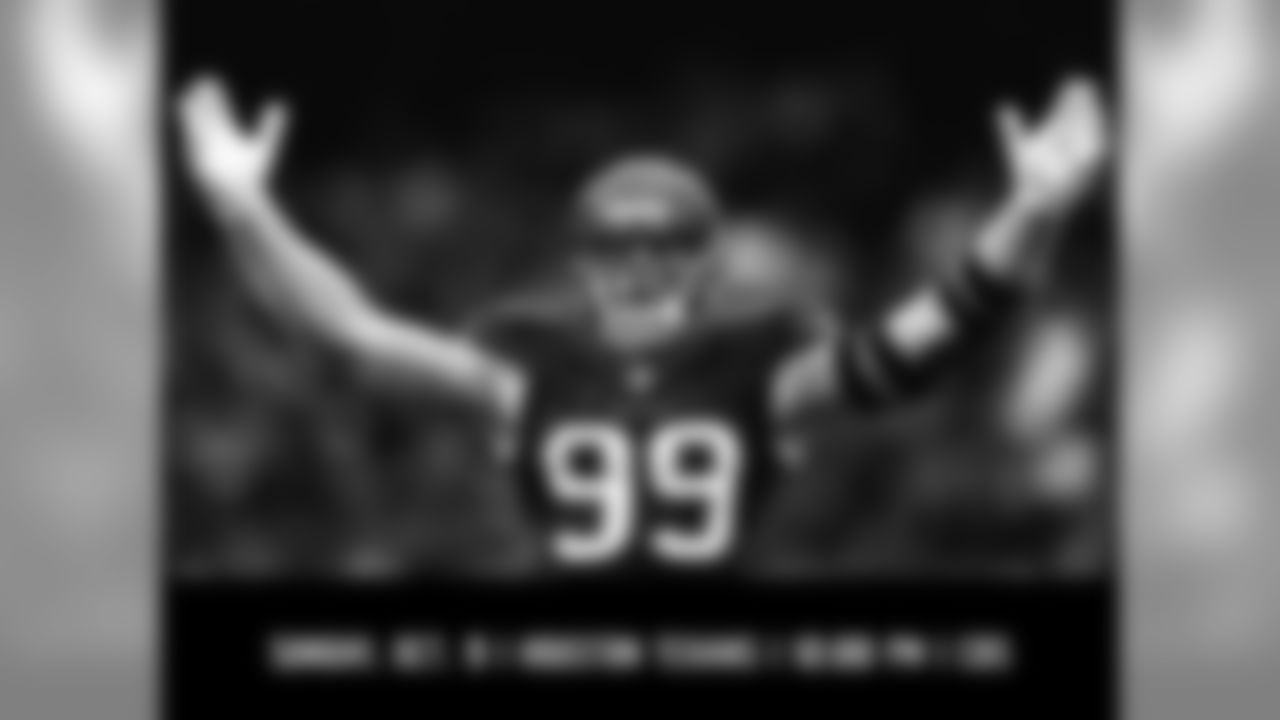 J.J. Watt has won the NFL's Defensive Player of the Year honor three of the past four seasons.