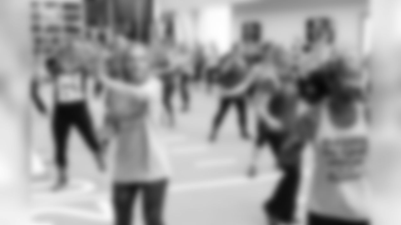 An image from October 10, 2018 of the Zumba Workout Wednesday at the Training HAUS in Eagan, Minnesota.