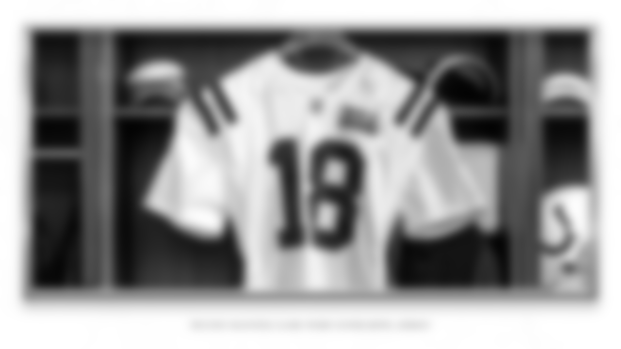 Peyton Manning game worn Super Bowl jersey