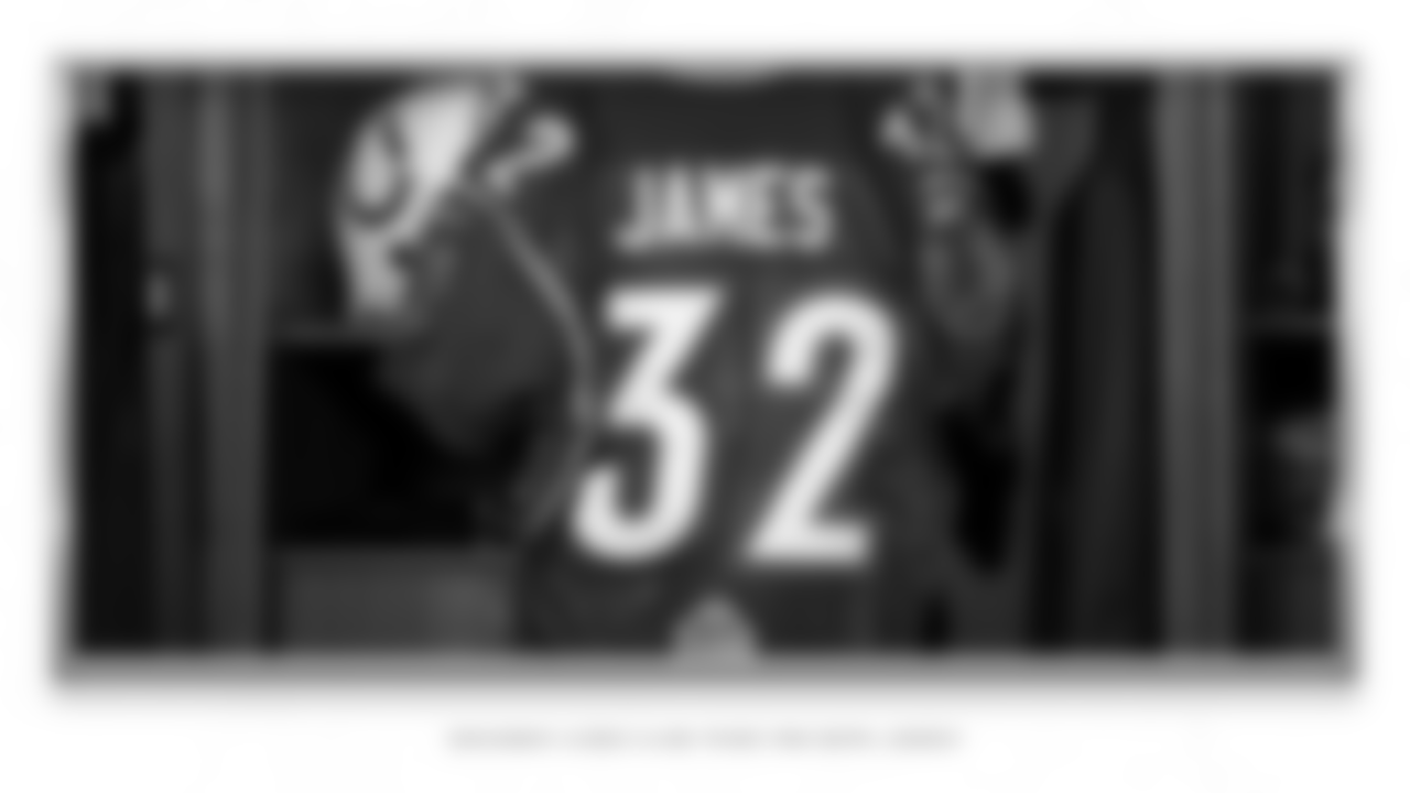Edgerrin James game worn Pro Bowl jersey