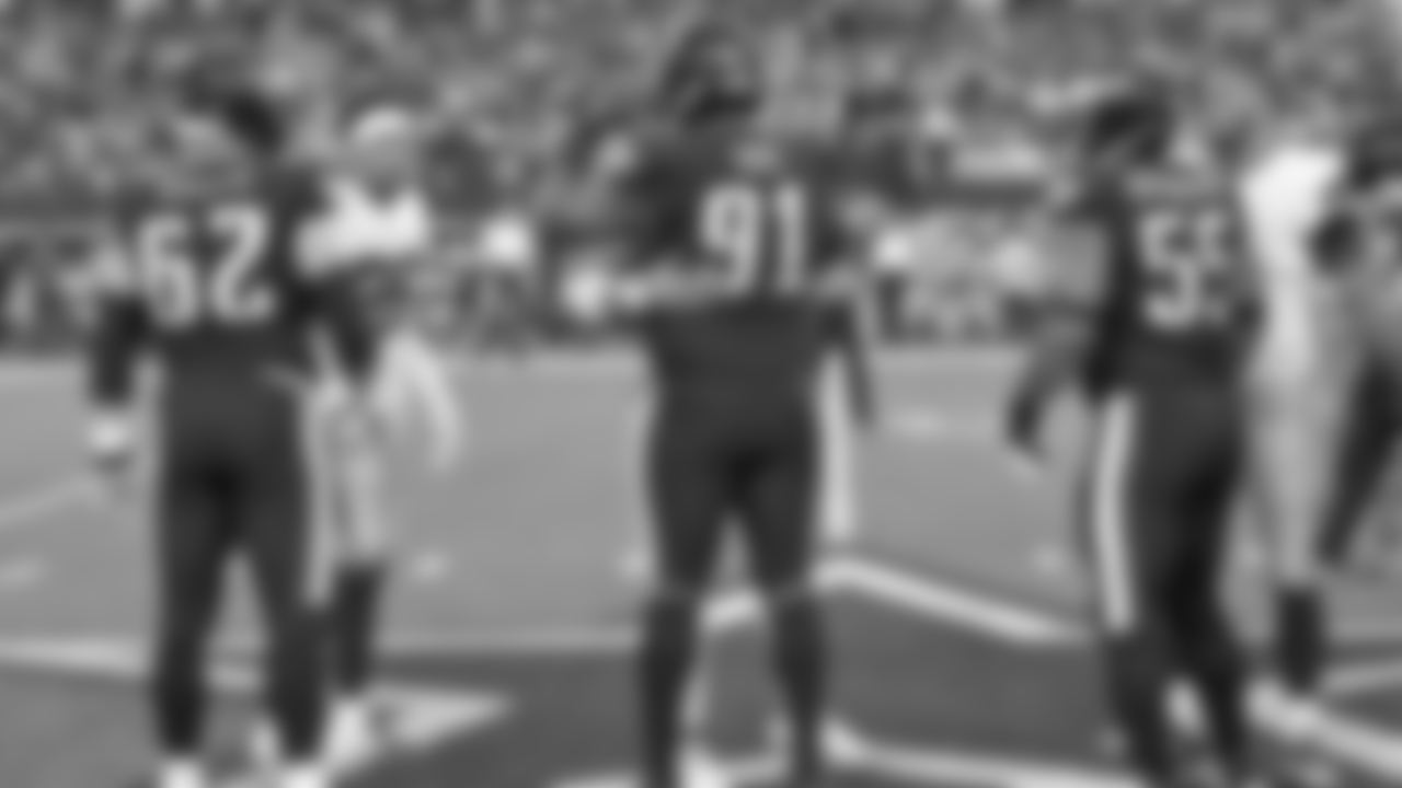 C Jason Kelce, DT Fletcher Cox, and DE Brandon Graham