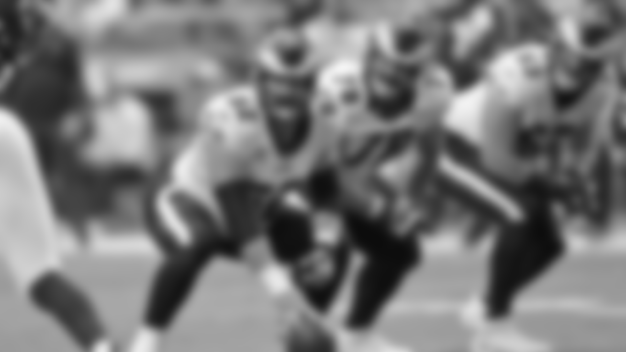 C Jason Kelce, G Sua Opeta, and T/G Jack Driscoll