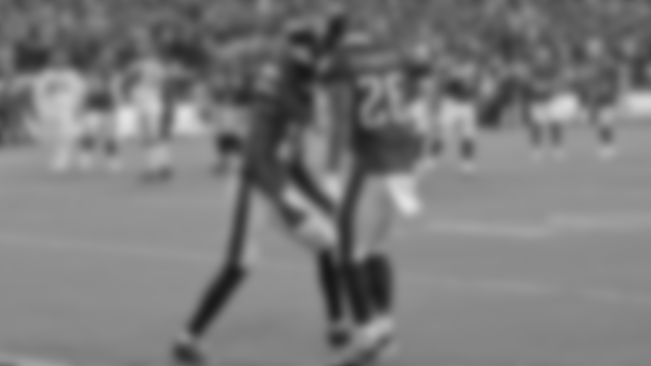 RB Miles Sanders and WR Quez Watkins