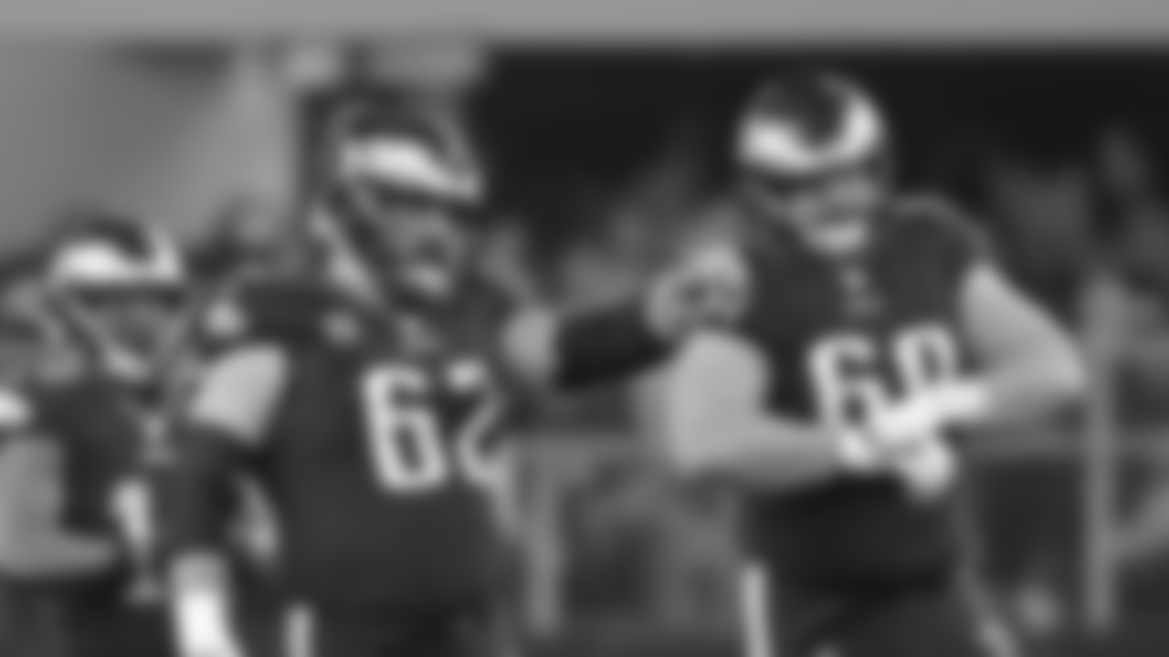 C Jason Kelce and G Landon Dickerson