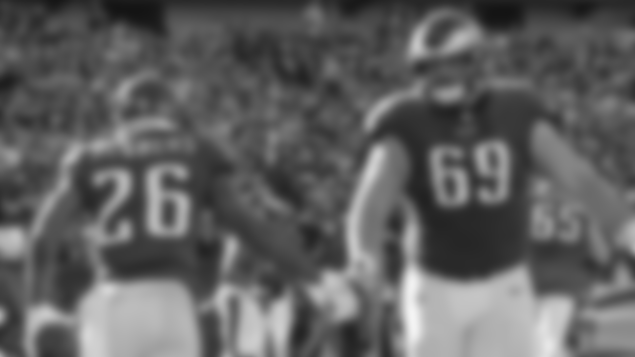 RB Miles Sanders and G Landon Dickerson