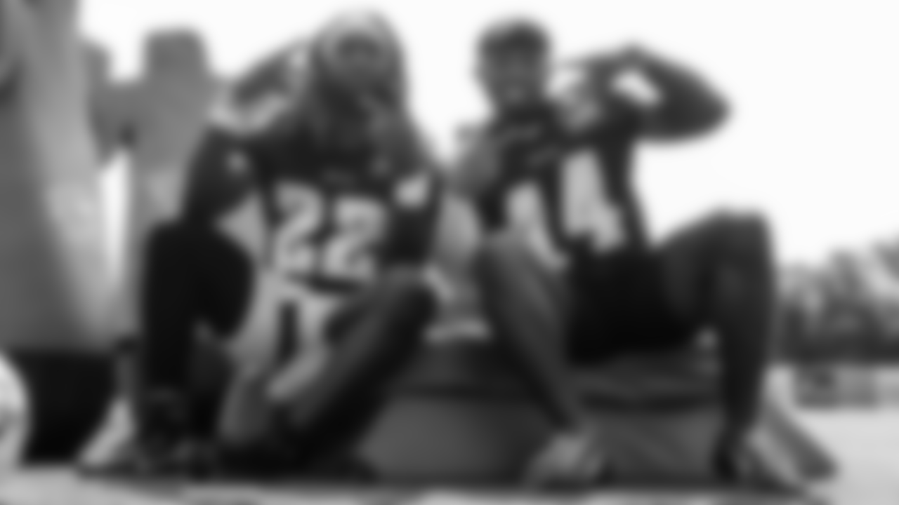 Trey Sermon and Kenneth Gainwell