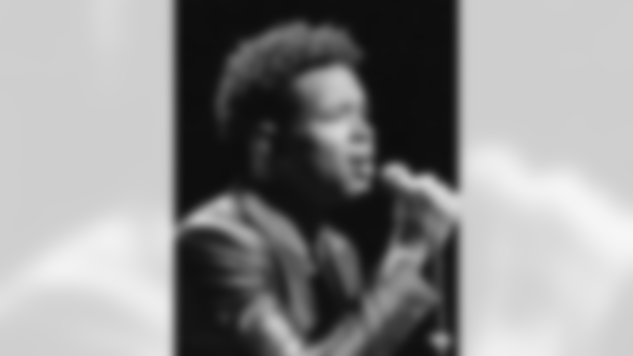 Marvin Jones Jr. performs "Lift Ev'ry Voice and Sign" at Ritz Theatre and Museum in honor of James Weldon Johnson's birthday