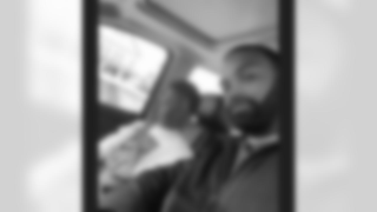 @niles_paul84 My baby bro & I. On another note, I have no idea why a kid who doesn't need to wear glasses at all would decide to walk around with these on