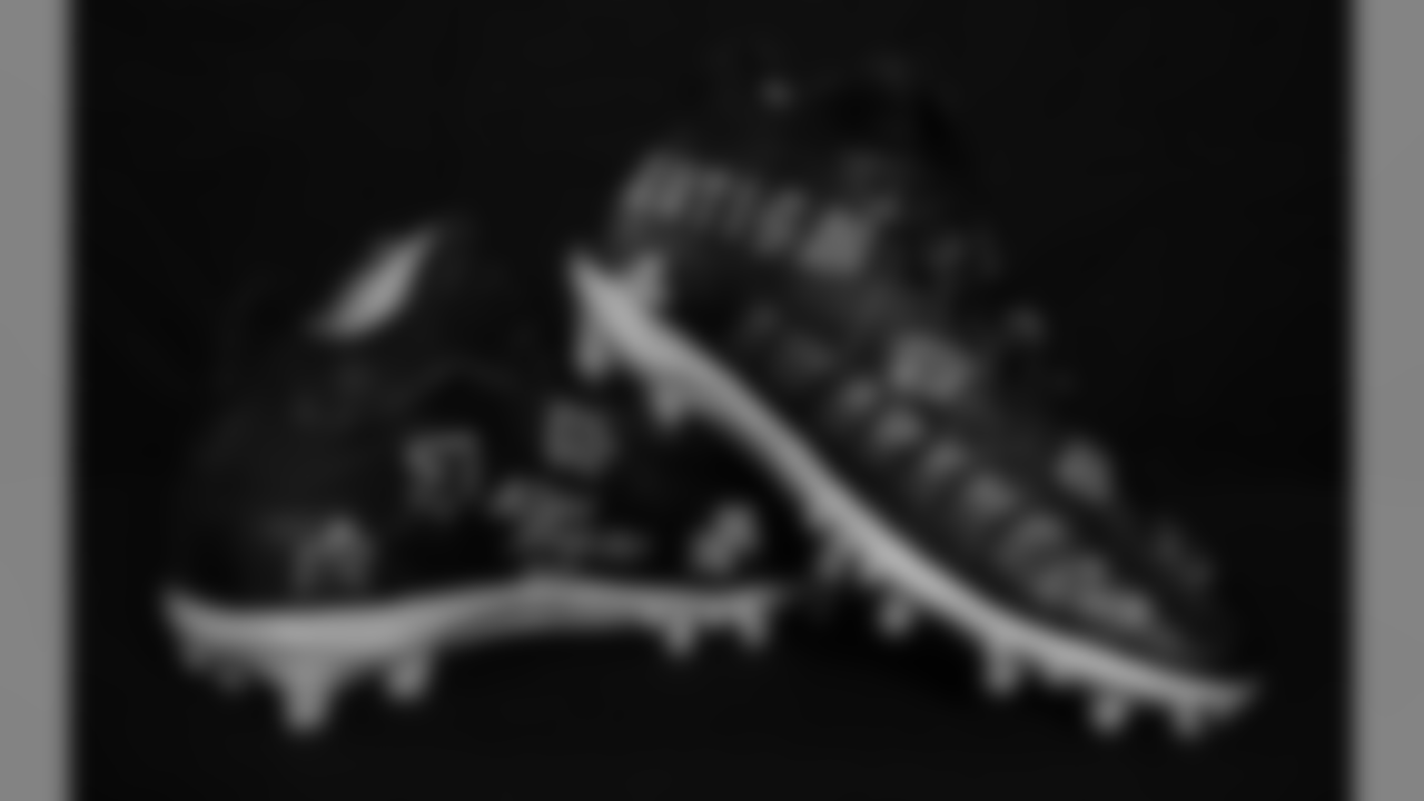 New Orleans Saints players reveal the cleats for NFL initiative "My Cause My Cleats" and will play in the customized shoes on December 8, 2019 at Mercedes-Benz Superdome