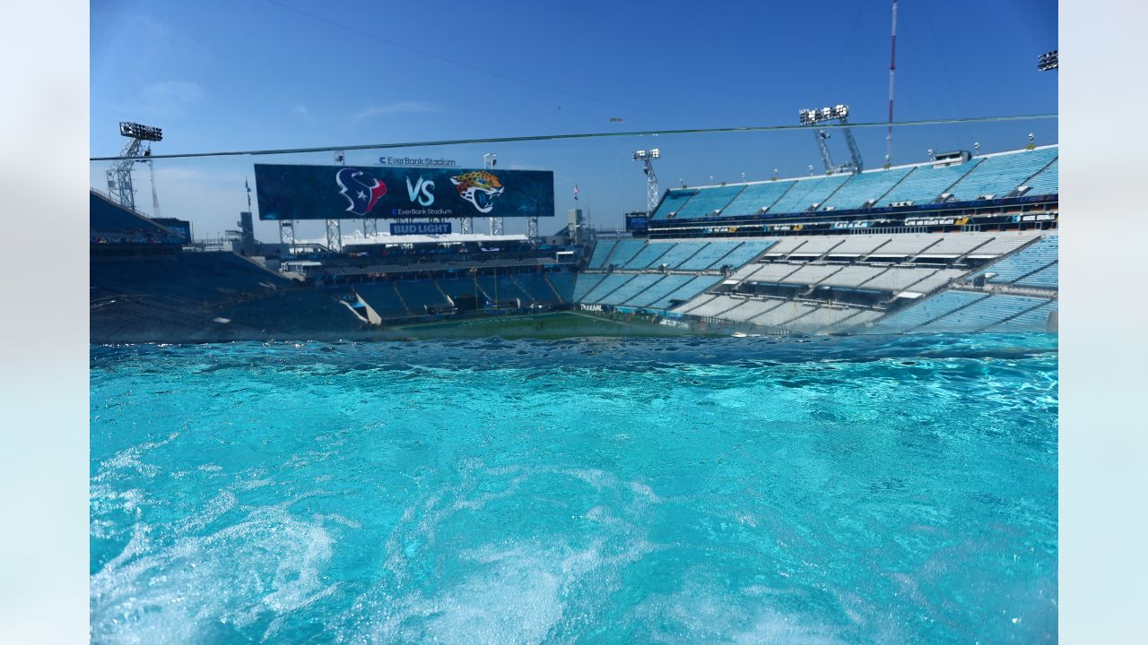 A Jacksonville Jaguars lifeguard shares what gameday is like by the stadium  pool