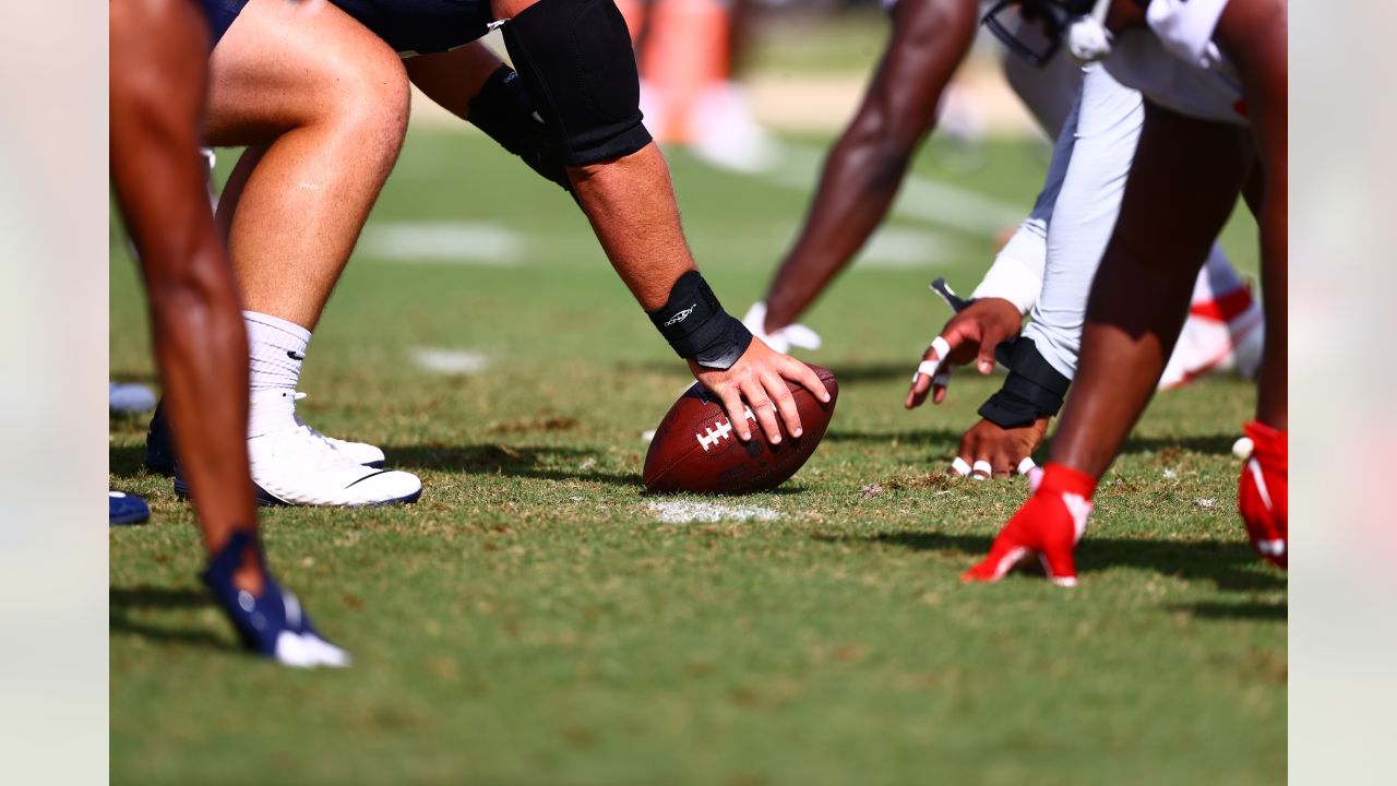 Houston Texans defensive tackle Maliek Collins (97) lines up against the  Tennessee Titans during the first half of an NFL football game Sunday, Jan.  9, 2022, in Houston. (AP Photo/Justin Rex Stock